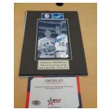 8x10 W CERT - FORD & KOUFAX 8x10 W CERT - FORD & KOUFAX