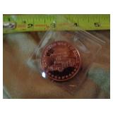 1 OZ COPPER ROUND / AFGHANISTAN WAR VETERAN 1 OZ COPPER ROUND / AFGHANISTAN WAR VETERAN