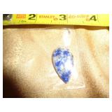 CABOCHON AFGHANI LAPIS LAZULI 19.35 CT CABOCHON AFGHANI LAPIS LAZULI 19.35 CT