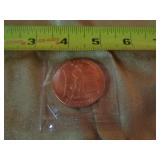 1 OZ COPPER ROUND / 2ND AMENDMENT 1 OZ COPPER ROUND / 2ND AMENDMENT
