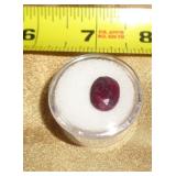 MADAGASCAR RUBY CUT & FACETED 7.55 CT MADAGASCAR RUBY CUT & FACETED 7.55 CT