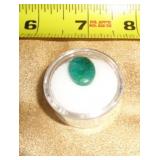 BRAZILIAN OVAL EMERALD CUT & FACETED 8.55 CT BRAZILIAN OVAL EMERALD CUT & FACETED 8.55 CT