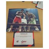 8x10 W CERT - ALI & FRAZIER 8x10 W CERT - ALI & FRAZIER