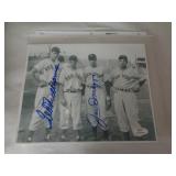 8x10 W CERT - WILLIAMS & DIMAGGIO 8x10 W CERT - WILLIAMS & DIMAGGIO