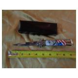 PATRIOTIC SWITCHBLADE KNIFE PATRIOTIC SWITCHBLADE KNIFE