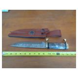 VALLEY FORGE DAMASCUS STYLE KNIFE VALLEY FORGE DAMASCUS STYLE KNIFE