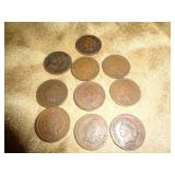 10 - INDIAN HEAD CENTS 10 - INDIAN HEAD CENTS