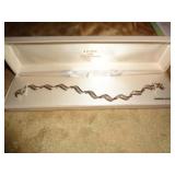 18KT GOLD OVER STERLING BRACELET 18KT GOLD OVER STERLING BRACELET