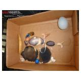 LOT OF MINERAL ROCKS & SHARK TEETH LOT OF MINERAL ROCKS & SHARK TEETH