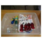 SMALL TOTE OF SHOT GLASSES SMALL TOTE OF SHOT GLASSES