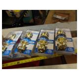 4 DOORKNOB KITS (POSSIBLE RETURNS AS IS) 4 DOORKNOB KITS (POSSIBLE RETURNS AS IS)