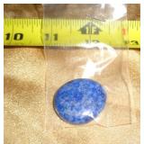 AFGHANI LAPIS LAZULI CABOCHON 59.1 CT AFGHANI LAPIS LAZULI CABOCHON 59.1 CT