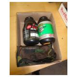 BLACK POWDER ITEMS / 1 FULL 1 ALMOST EMPTY BLACK POWDER ITEMS / 1 FULL 1 ALMOST EMPTY