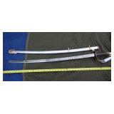 CIVIL WAR UNION CALVARY SWORD & SCABBARD REPLICA CIVIL WAR UNION CALVARY SWORD & SCABBARD REPLICA
