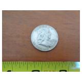 1957 FRANKLIN HALF 1957 FRANKLIN HALF