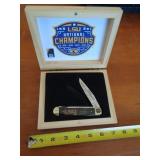 LSU CHAMP STEEL WARRIOR 2 BLADE POCKET KNIFE LSU CHAMP STEEL WARRIOR 2 BLADE POCKET KNIFE