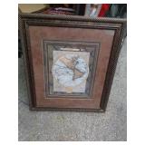 GLOBE PRINT 39' X 34' / GLASS IS BROKE / NO SHIP GLOBE PRINT 39' X 34' / GLASS IS BROKE / NO SHIP