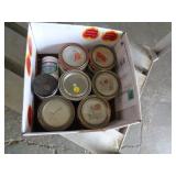 LOT OF CRAFT SIZED PAINT CANS LOT OF CRAFT SIZED PAINT CANS
