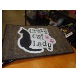 APPROX 23X17 - RUG CAT LADY