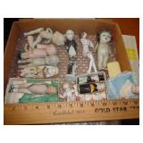 LOT OF VINTAGE MINI DOLLS