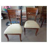 2 - MATCHING DINING CHAIRS