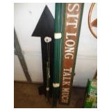 SIGNS & FENCE POSTS