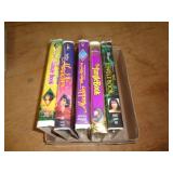 LOT OF VHS DISNEY MOVIES