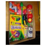 LOT OF KIDS CRAFT & DRAWING ITEMS