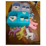 LOT OF MY LITTLE PONY ITEMS