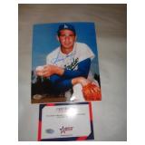 8X10 W CERT - KOUFAX