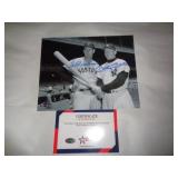 8X10 W CERT - WILLIAMS & MANTLE