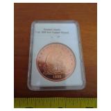 1 OZ COPPER ROUND -  SEATED LIBERTY