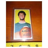 ALCINDOR BASKETBALL CARD / SEE DESCR