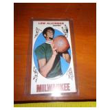 ALCINDOR BASKETBALL CARD / SEE DESCR