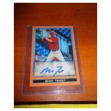 TROUT BASEBALL CARD / SEE DESCR