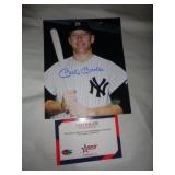 8x10 PHOTO W CERT - MANTLE