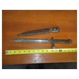 M38 WWII MAUSER BAYONET W SCABBARD