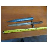 M38 WWII MAUSER BAYONET W SCABBARD