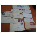 13 1ST DAY COVERS ASSORTED