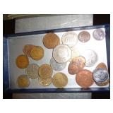 LOT OF FOREIGN COINS