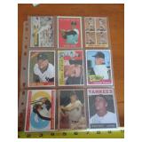 9 - ROGER MARIS BASEBALL CARDS / SEE DESCR