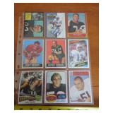 9 - ASSORTED FOOTBALL CARDS / SEE DESCR