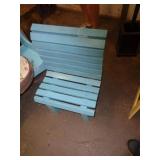 SMALL BLUE CHAIR