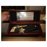 BILLY THE KID KNIFE, BADGE & HOLSTER