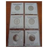 6 UNC JEFFERSON NICKELS