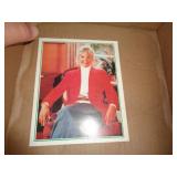 DORIS DAY SIGNED CARD / NO CERT