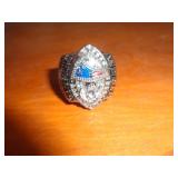 2004 NEW ENGLAND PATS. CHAMPIONSHIP REPLICA RING