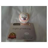 500 HOME RUN CLUB BASEBALL W CERT