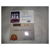 MAYS & MANTLE SIGNED ENVELOPE W CERT