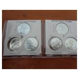 2 SETS PDS WAR CENTS / 6 COINS